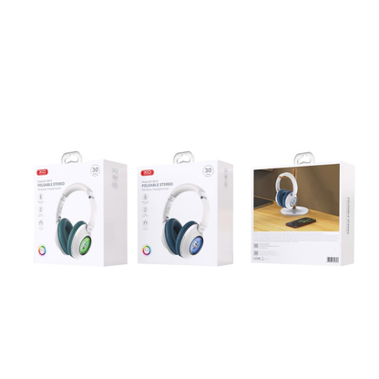Handsfree Bluetooth XO Design BE43, A2DP, Blauw