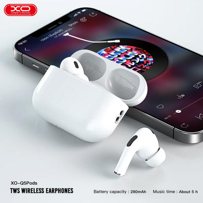 Handsfree Bluetooth XO Design Q5 Pods, TWS, Wit