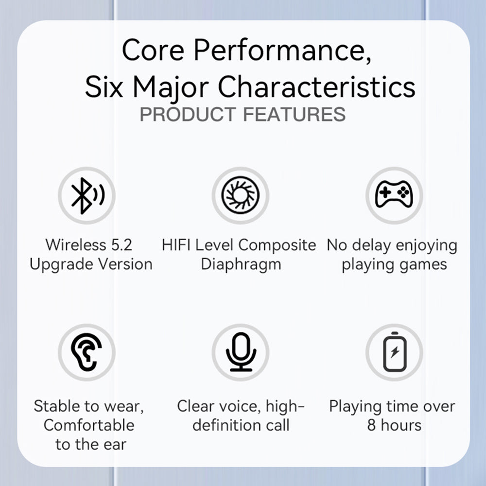 Handsfree Bluetooth Yesido EP05, A2DP, ANC, Zwart