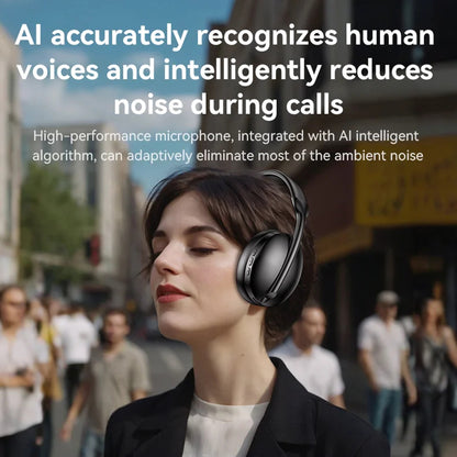 Handsfree Bluetooth Yesido EP08, A2DP, ANC, Zwart