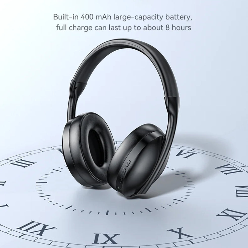Handsfree Bluetooth Yesido EP08, A2DP, ANC, Zwart