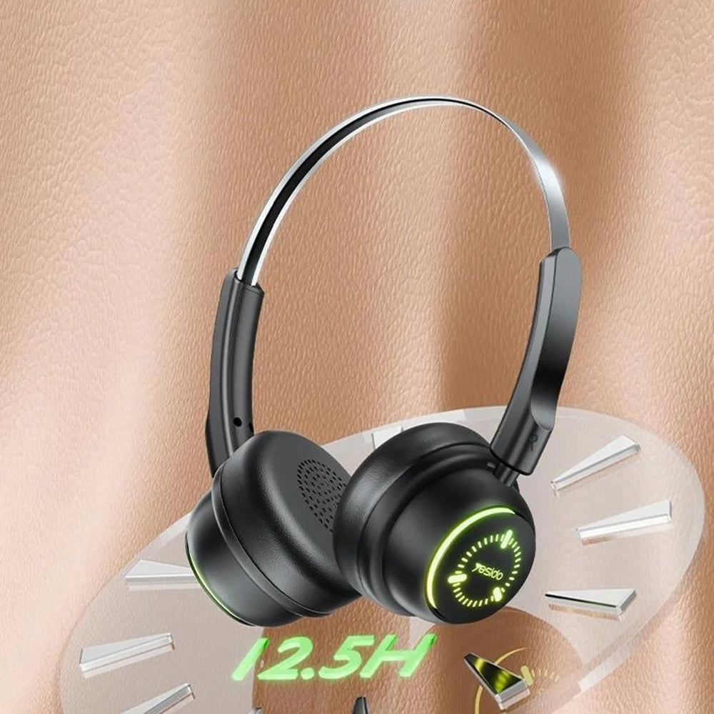 Handsfree Bluetooth Yesido EP15 Kids, A2DP, Zwart