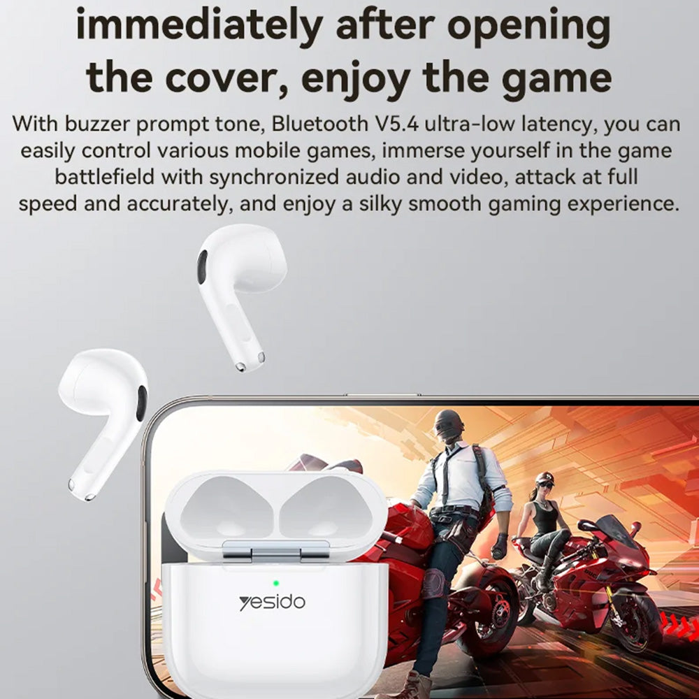 Handsfree Bluetooth Yesido TWS31S, TWS, Wit