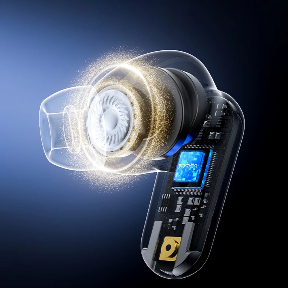 Handsfree Bluetooth Yesido TWS38, TWS, Wit