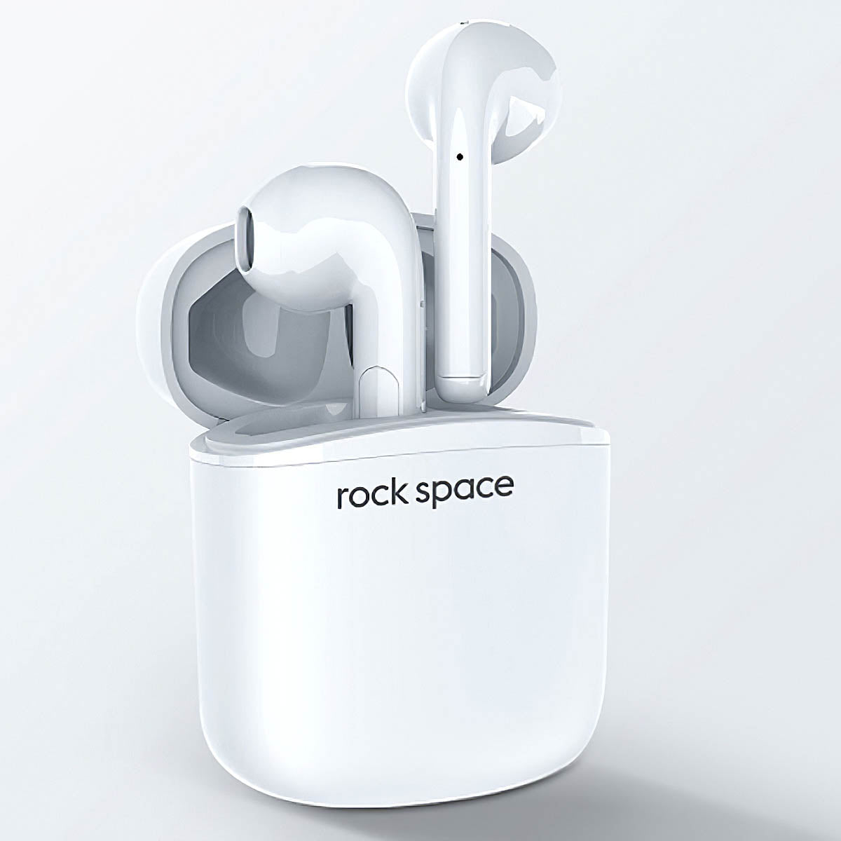 Handsfree Bluetooth Rock Space EB100, TWS, White