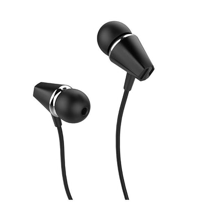 Handsfree 3.5mm HOCO M34 Honor Music, Zwart