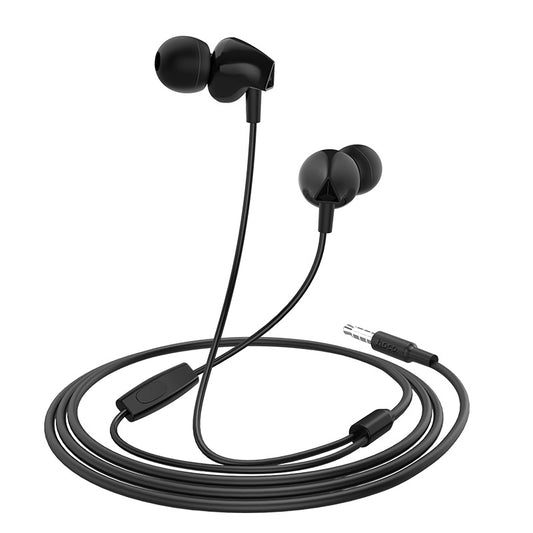 Handsfree 3.5mm HOCO M60 Perfect Sound, Zwart