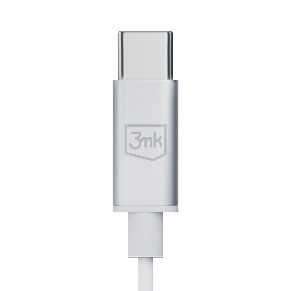 Handsfree USB-C 3MK, Wit 