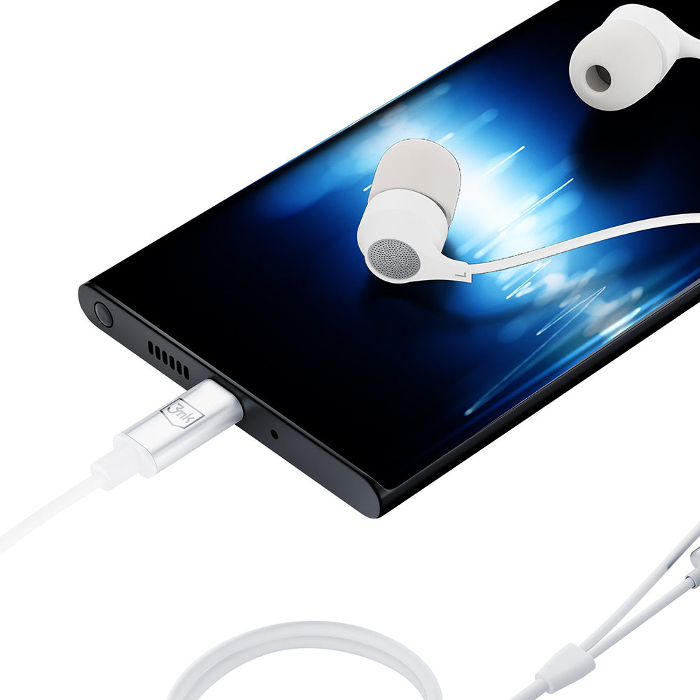 Handsfree USB-C 3MK, Wit 