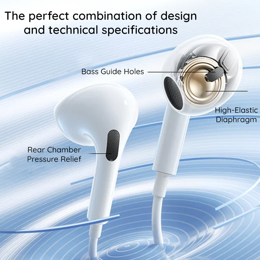 Handsfree USB-C Baseus Encok CZ19, Wit A00182201213-00