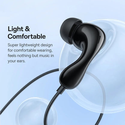 Handsfree USB-C Baseus Encok CZ20, Zwart A00171400113-00