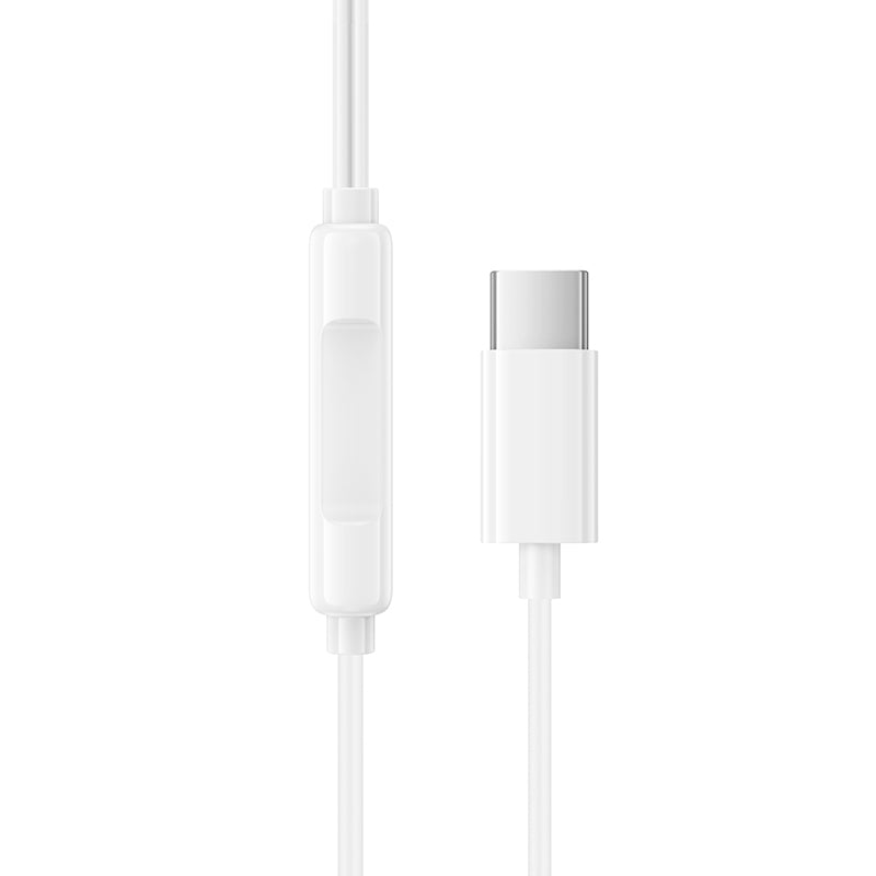 Handsfree USB-C Borofone BM100 Pro Fuente, Wit