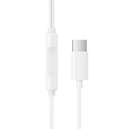 Handsfree USB-C Borofone BM100 Pro Fuente, Wit