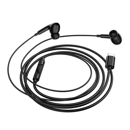 Handsfree USB-C Borofone BM100 Pro Fuente, Black