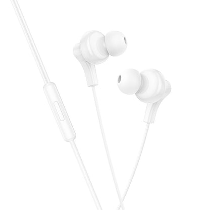 Handsfree USB-C HOCO M114, Wit