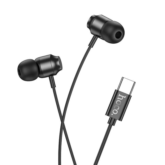 Handsfree USB-C HOCO M122, Zwart