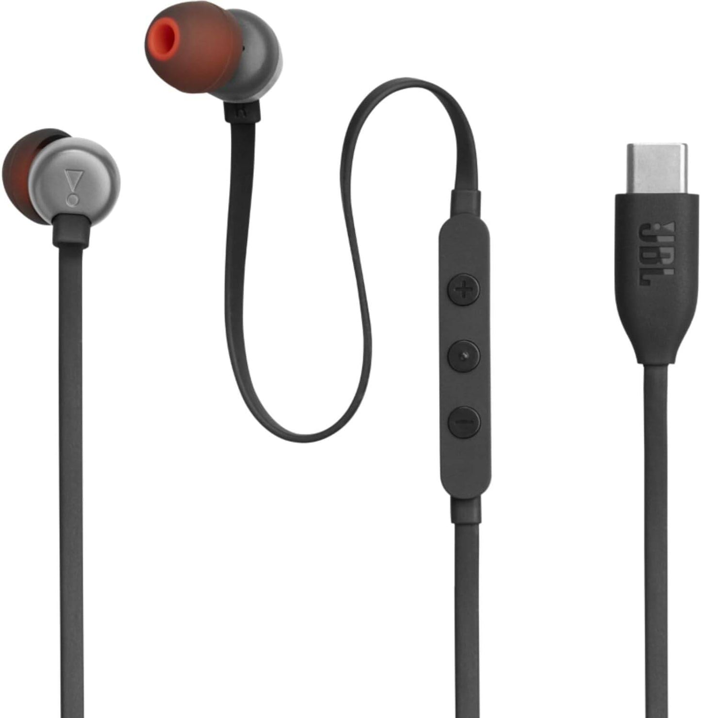 Handsfree USB-C JBL Tune 310C, Zwart JBLT310CBLK