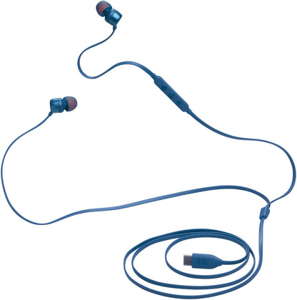 Handsfree USB-C JBL Tune 310C, Blauw JBLT310CBLU