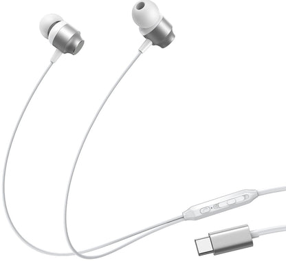 Handsfree USB-C Joyroom JR-EC06, Zilver