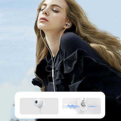 Handsfree USB-C Joyroom JR-EC06, Zilver