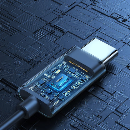 Handsfree USB-C Joyroom JR-EC06, Grijs