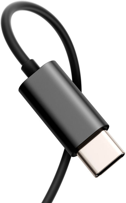 Handsfree USB-C Joyroom JR-EC07, Zwart