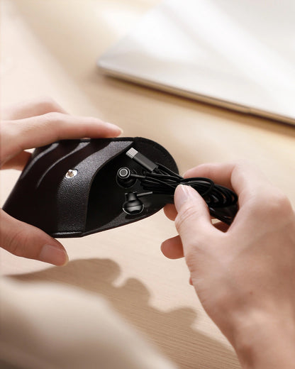 Handsfree USB-C Joyroom JR-EC07, Zwart