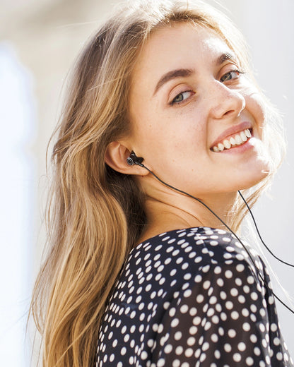 Handsfree USB-C Joyroom JR-EC07, Zwart