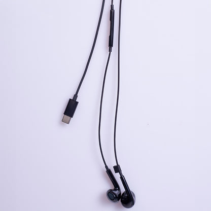 Handsfree USB-C MaXlife MXEP-04, Zwart