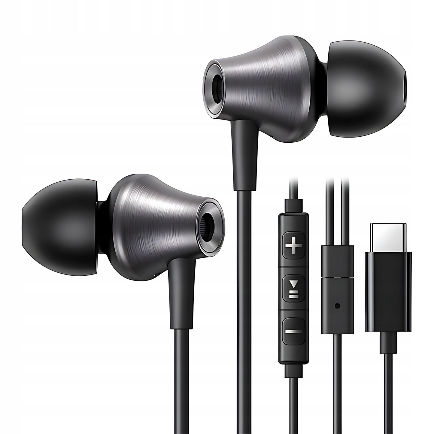 Handsfree USB-C UGREEN EP105, Zwart