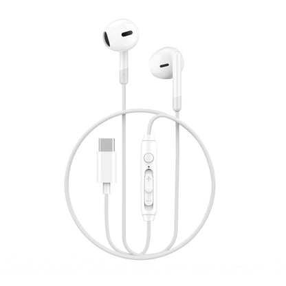 Handsfree USB-C WiWu EB314, Wit 