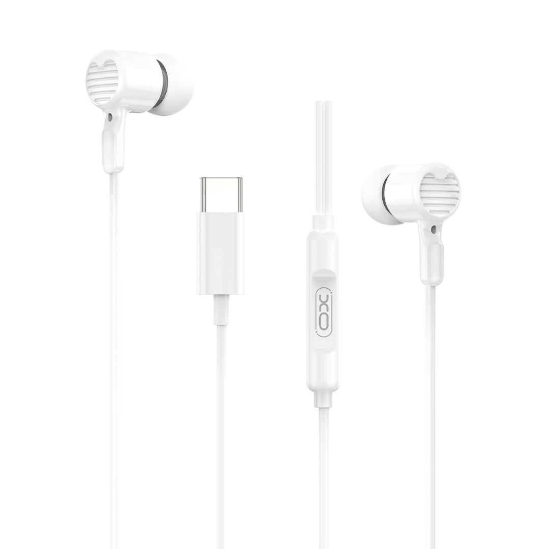 Handsfree USB-C XO Design EP81, Wit