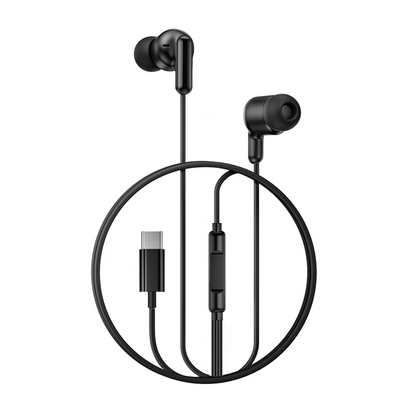 Handsfree USB-C XO Design EP84, Zwart