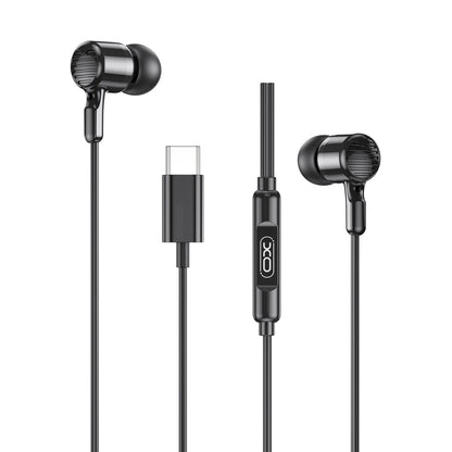 Handsfree USB-C XO Design EP81, Zwart