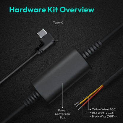 Botslab Hardwire for G500H Pro / V9H / HK50 Camera