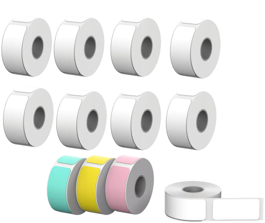 Zelfklevende Etiketrol voor Label Era Printer, Set van 12 stuks
