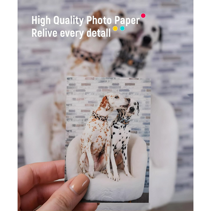Liene Fotopapier voor Pearl 2x3 Printer, Set van 50 stuks