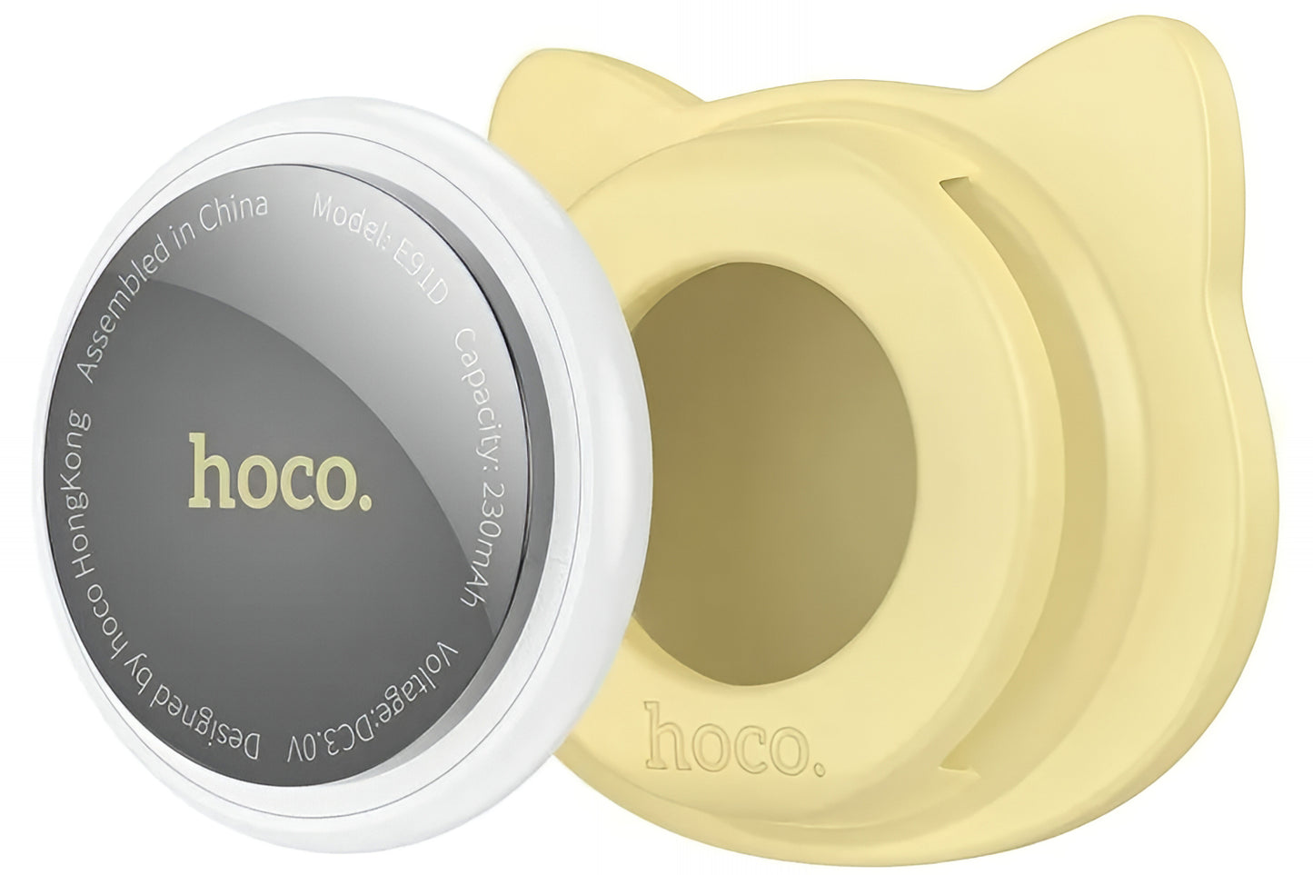 HOCO SmartTag E91D Cat voor iOS Series, Beige