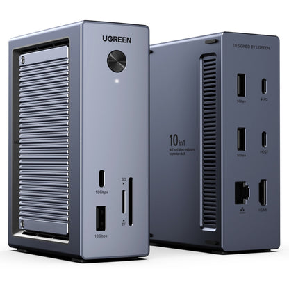 Multifunctionele Hub UGREEN CM923 (55735), 10in1, Gri