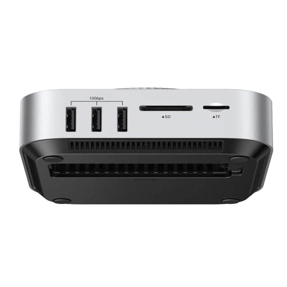 UGREEN Revodok Maxidok multifunctionele hub (85883EU) voor Apple Mac Mini M4 / Mini M4 Pro, 10-in-1, zilver