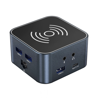 Multifunctionele Hub WZK WHBC09Y8S, 12in1, Gri