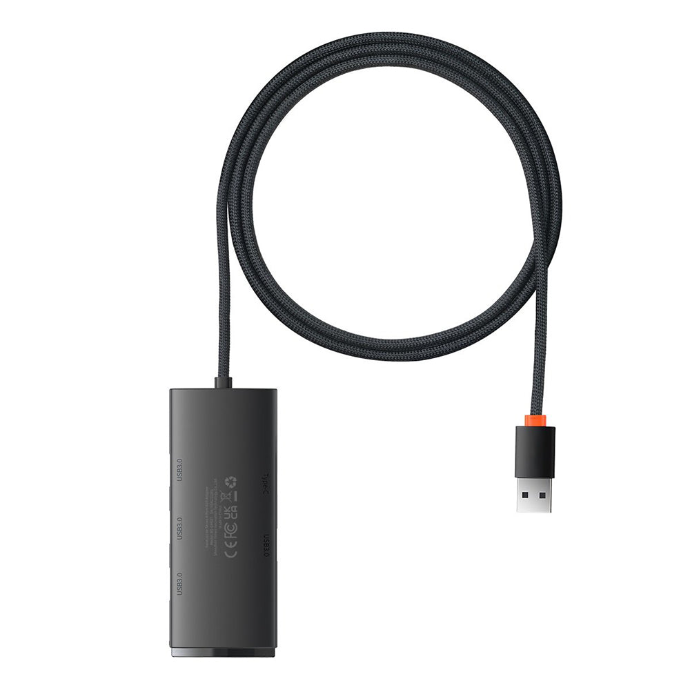 Hub USB Baseus Lite, 5in1, Zwart WKQX030101