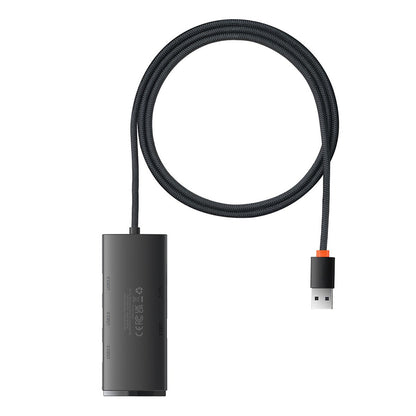 Hub USB Baseus Lite, 5in1, Zwart WKQX030101