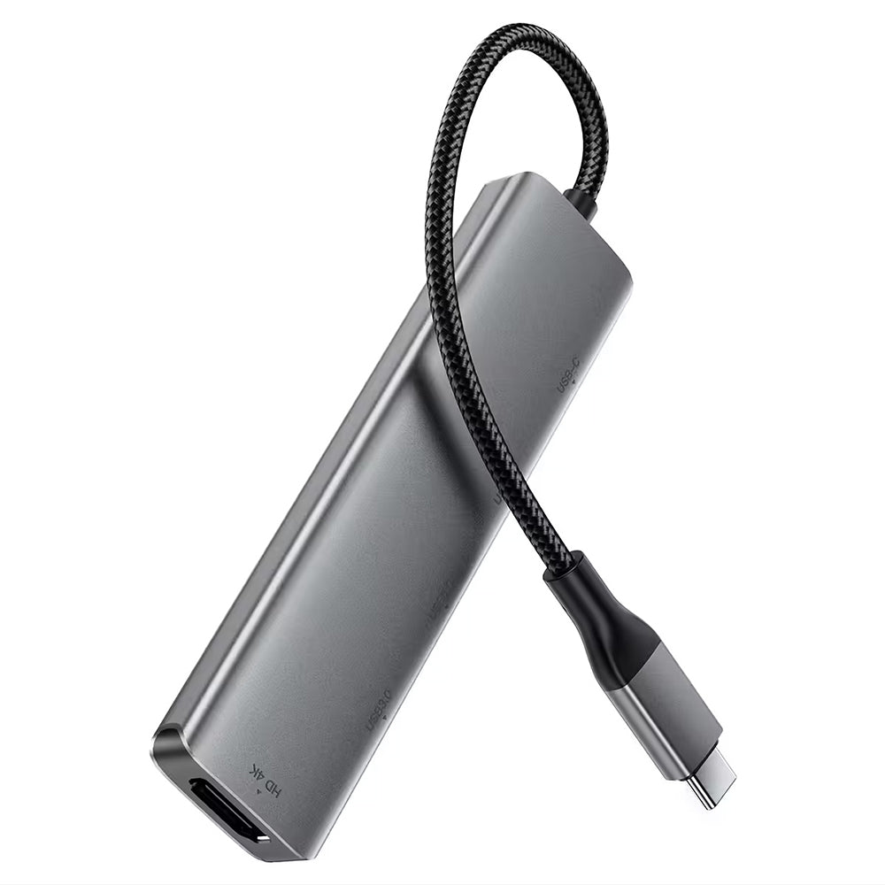 USB-C Hub Acefast J16, 5in1, Gri