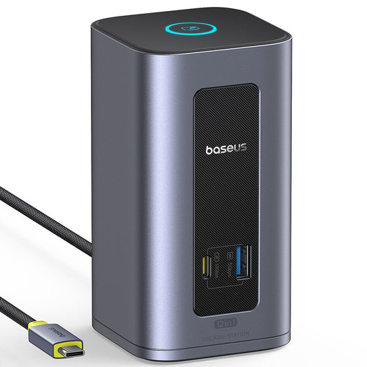 Hub USB-C Baseus Nomos NU1 Air Spacemate, 12in1, Grijs B0114400