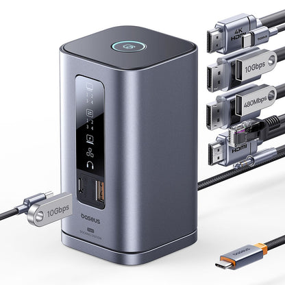 Multifunctionele Hub Baseus Spacemate, 11in1, Gri B0112701
