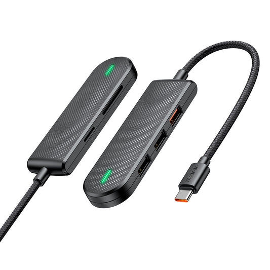 USB-C Hub McDodo HU-1430 Star, 5in1, Zwart
