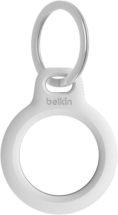 Belkin Key Ring Case for Apple AirTag, White F8W973btWHT