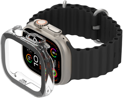 Belkin ScreenForce TemperedCurve hoesje voor Apple Watch Ultra Series, Transparant OWA001zzCL