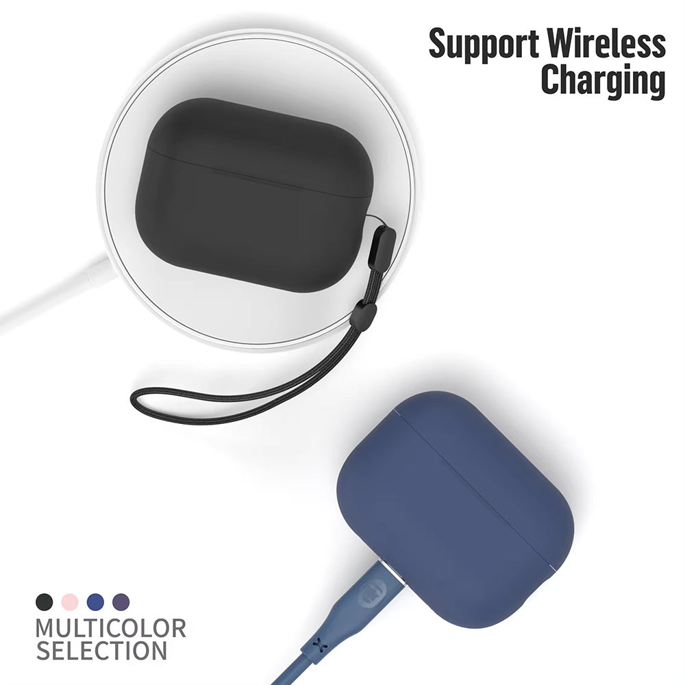 Blueo Liquid hoesje voor Apple AirPods Pro 2, Paars